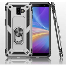 Grabono Samsung Galaxy J6 Plus Uyumlu Kılıf Army Standart Koruma ve 5 Katmanlı Sağlamlık