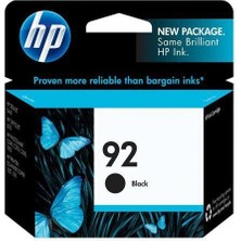 HP 92 C9362WB Siyah Kartuş