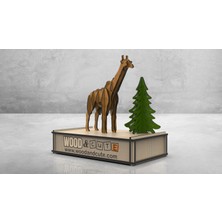 Wood and Cute 3D Puzzle GIRAFFE-0013