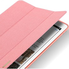 Ally Dux Ducis iPad Pro 10.5 (2019-2017 )Kılıf Kalem Yerli Soft Tpu Mıknatıslı Kılıf AL-33289 Pembe