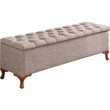 Setay Yatak Ucu Pufu Luna Bench Sandıklı Ayakucu Pufu 180 cm