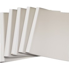 Mühlen  Isısal Cilt Kapakları A4 Beyaz  3 mm  1 Koli 100 Adet  70 gr  16 - 25 Sayfa Için
