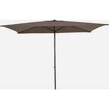 Evinizin Atölyesi Bahçe Şemsiyesi Balkon Şemsiyesi Teras Şemsiyesi 200 x 300 cm