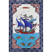 Can Seramik -  El Dekoru Kütahya Çinisi