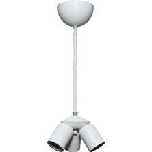 Özpolat Aydınlatma Gate 3 Lü Sarkıt (Beyaz)