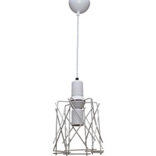 Özpolat Aydınlatma Yıldız Tekli Sarkıt (Beyaz)