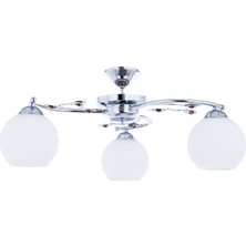 Özpolat Aydınlatma Esen 3 Lü Avize (Krom)