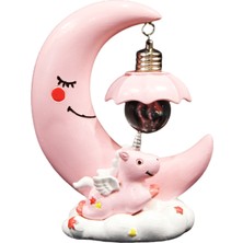 Hediyekanalı  Unicorn 2 Li Set Unicorn Işıklı Biblo Unicorn Notluk