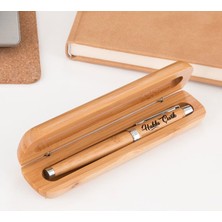 Hediyesec Öğretmene Hediye Bambu Roller Kalem