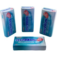 Mentos Clean Breath Metal Kutu Yoğun Nane Şekersiz 12'li x 35 gr