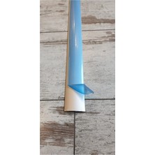 Met Metal Kapı Eşik Profili Pvc Kaplamalı Meşe 35 mm 90 cm