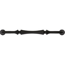 İmza Vezir 128 mm Siyah Kulp Mobilya Dolap Çekmece Kulbu