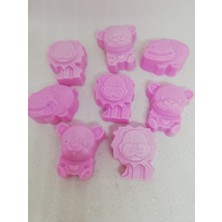 Dolce Sabun - Kokulu Süs Sabunu - Hayvan Modelleri - Pembe - 8 Adet