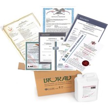 Biorad 5 Litre Bio Ethanol Bacasız Şömine Yakıtı 4 Adet