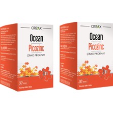 Orzax  Çinko Takviyesi 15 Mg 30 Tablet X2 Adet