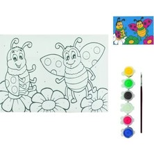 cicimpet BTS13 Boyama Tuval Sayılı Set 25 x 35 cm