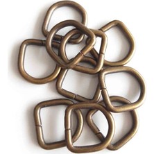 Angel Çanta Aksesuar 10LU Antik Renk 2 cm D Halka