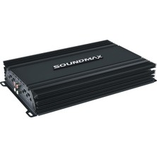 Soundmax 3000W 88DB 4 Kanal 4 Ohm 4X60W 4ch Yeni Seri Oto Anfi  SX-2500.4