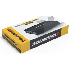 Soundmax 3000W 88DB 4 Kanal 4 Ohm 4X60W 4ch Yeni Seri Oto Anfi  SX-2500.4