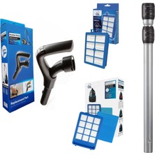 Populer Philips Uyumlu  CP0290/01 Ergo Uzaktan Kumanda Sapı+Çelik Boru+Filtre Set