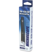 Carson Micropen LED Işıklı 24X-53X Kalem Boy Cep Mikroskobu MP-300