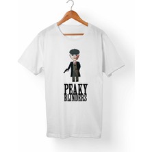 Alfa Tshirt Peaky Blinders Çocuk Beyaz Tişört