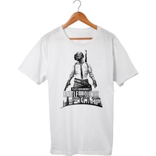 Alfa Tshirt Pubg Çocuk Beyaz Tişört
