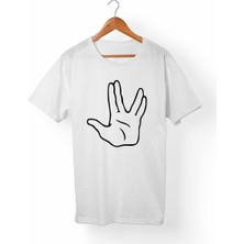 Alfa Tshirt Star Trek- Çocuk Beyaz Tişört