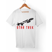 Alfa Tshirt Star Trek- Çocuk Beyaz Tişört
