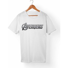 Alfa Tshirt The Avengers Çocuk Beyaz Tişört