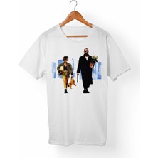 Alfa Tshirt Leon-Mathilda Çocuk Beyaz Tişört