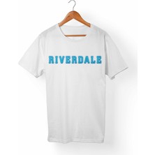 Alfa Tshirt Riverdale Çocuk Beyaz Tişört