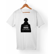 Alfa Tshirt Sherlock Holmes Çocuk Beyaz Tişört