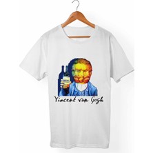Alfa Tshirt Van Gogh Çocuk Beyaz Tişört