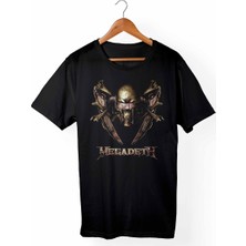 Alfa Tshirt Megadeth Çocuk Siyah Tişört