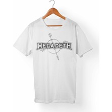 Alfa Tshirt Megadeath Çocuk Beyaz Tişört