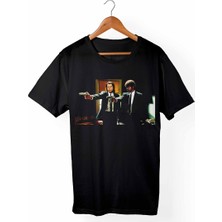 Alfa Tshirt Pulp Fiction Çocuk Siyah Tişört