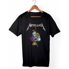 Alfa Tshirt Metallica Çocuk Siyah Tişört