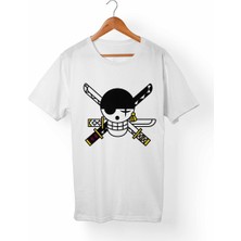 Alfa Tshirt One Piece Çocuk Beyaz Tişört