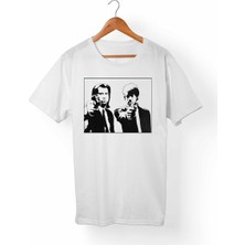 Alfa Tshirt Pulp Fiction Çocuk Beyaz Tişört