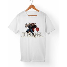 Alfa Tshirt Thor Çocuk Beyaz Tişört