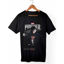 Alfa Tshirt Punisher-Cezalandırıcı Çocuk Siyah Tişört