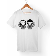 Alfa Tshirt Pulp Fiction Çocuk Beyaz Tişört
