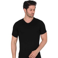 Berrak 1027 Erkek Fanila Kısa Kol V Yaka