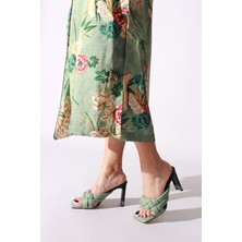 Rovigo Plus Mint Cilt Kadın Terlik