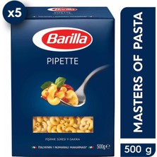 Barilla Pipette (Bukle) Makarna 500 gr x 5 Adet