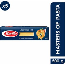 Barilla Linguine (Yassı) Spagetti Makarna No.13 500 gr x 5 Adet