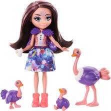 Enchantimals Aile Serileri Oyun Seti Ofelia Ostrich GTM32