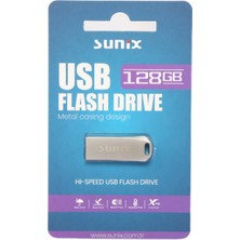 Sunix 128GB Metal Flash Bellek