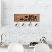 BK Gift Doğal Ahşap Dekoratif Fincan Askılığı-3